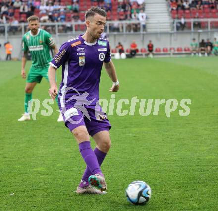 Fussball Bundesliga. SK Austria Klagenfurt gegen SK Rapid Wien.   Max Besuschkow  (Klagenfurt).  Klagenfurt, am 12.5.2024.
Foto: Kuess
www.qspictures.net
---
pressefotos, pressefotografie, kuess, qs, qspictures, sport, bild, bilder, bilddatenbank