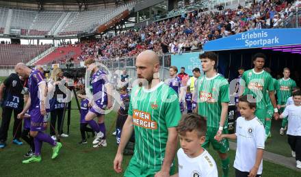 Fussball Bundesliga. SK Austria Klagenfurt gegen SK Rapid Wien.   Klagenfurt, am 12.5.2024.
Foto: Kuess
www.qspictures.net
---
pressefotos, pressefotografie, kuess, qs, qspictures, sport, bild, bilder, bilddatenbank