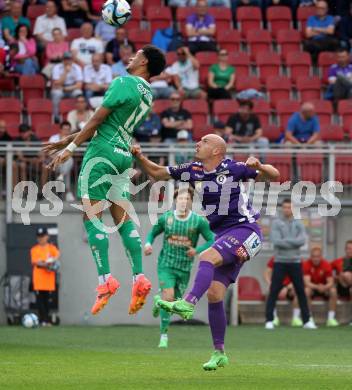 Fussball Bundesliga. SK Austria Klagenfurt gegen SK Rapid Wien.   Nicolas Wimmer,   (Klagenfurt), Fally Mayulu  (Rapid).  Klagenfurt, am 12.5.2024.
Foto: Kuess
www.qspictures.net
---
pressefotos, pressefotografie, kuess, qs, qspictures, sport, bild, bilder, bilddatenbank