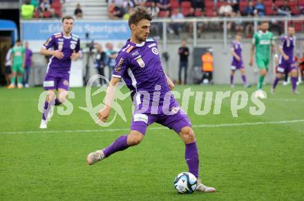 Fussball Bundesliga. SK Austria Klagenfurt gegen SK Rapid Wien.  Thorsten Mahrer   (Klagenfurt).  Klagenfurt, am 12.5.2024.
Foto: Kuess
www.qspictures.net
---
pressefotos, pressefotografie, kuess, qs, qspictures, sport, bild, bilder, bilddatenbank