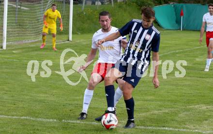 Fussball 2. KLasse C. Oberes Metnitztal gegen Strassburg. Gregor Leitner   (Metnitztal),  Felix Andreas Schmoelzer  (Strassburg). Grades, am 18.5.2024.
Foto: Kuess
www.qspictures.net
---
pressefotos, pressefotografie, kuess, qs, qspictures, sport, bild, bilder, bilddatenbank