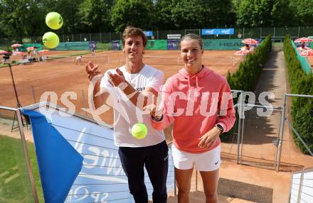 Tennis. Carinthian Ladies Lakes Trophy. Pressekonferenz.  Lorenzo Frigerio,, Lilli Tagger. Klagenfurt, am 27.5.2024.
Foto: Kuess
www.qspictures.net
---
pressefotos, pressefotografie, kuess, qs, qspictures, sport, bild, bilder, bilddatenbank