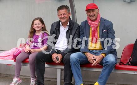 Fussball Frauen. Kaerntner Liga. Oberes Play Off. SK Austria Klagenfurt gegen SC St. Veit. Buergermeister Christian Scheider, Manfred Mertel.  KLagenfurt, am 2.6.2024.
Foto: Kuess
www.qspictures.net
---
pressefotos, pressefotografie, kuess, qs, qspictures, sport, bild, bilder, bilddatenbank