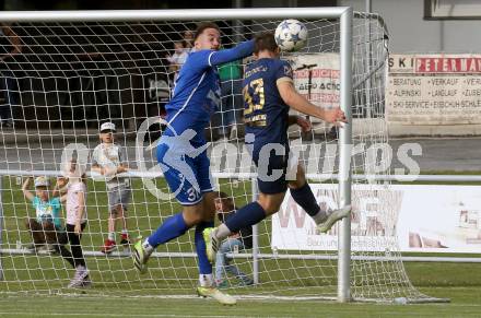 Fussball. KFV Cup. Koettmannsdorf gegen Grafenstein.  Werner Ambrosch  (Koettmannsdorf),  Nico Benito Holzer  (Grafenstein). Koettmannsdorf, am 4.6.2024.
Foto: Kuess
www.qspictures.net
---
pressefotos, pressefotografie, kuess, qs, qspictures, sport, bild, bilder, bilddatenbank