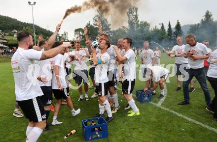 Fussball 1. Klasse C. Ludmannsdorf gegen Oberglan.. Meisterjubel   (Ludmannsdorf). Ludmannsdorf, am 9.6.2024.
Foto: Kuess
www.qspictures.net
---
pressefotos, pressefotografie, kuess, qs, qspictures, sport, bild, bilder, bilddatenbank