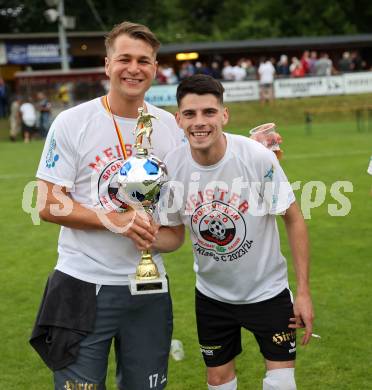 Fussball 1. Klasse C. Ludmannsdorf gegen Oberglan.. Meisterjubel   (Ludmannsdorf). Ludmannsdorf, am 9.6.2024.
Foto: Kuess
www.qspictures.net
---
pressefotos, pressefotografie, kuess, qs, qspictures, sport, bild, bilder, bilddatenbank