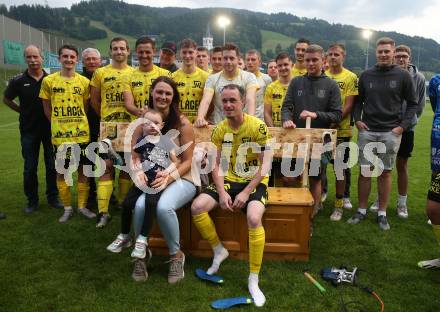 Fussball 1. Klasse D. Bad St. Leonhard gegen Eitweg .  Patrick Schlacher  (Bad St. Leonhard),    St. Bad St. Leonhard, am 8.6.2024.
Foto: Kuess
www.qspictures.net
---
pressefotos, pressefotografie, kuess, qs, qspictures, sport, bild, bilder, bilddatenbank