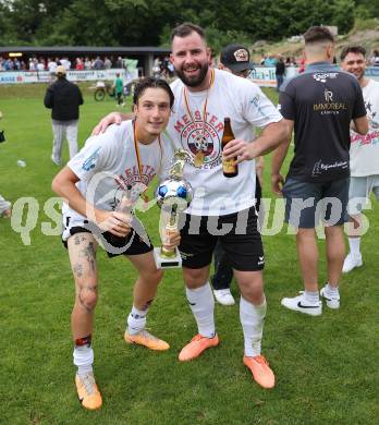 Fussball 1. Klasse C. Ludmannsdorf gegen Oberglan.. Meisterjubel   (Ludmannsdorf). Ludmannsdorf, am 9.6.2024.
Foto: Kuess
www.qspictures.net
---
pressefotos, pressefotografie, kuess, qs, qspictures, sport, bild, bilder, bilddatenbank