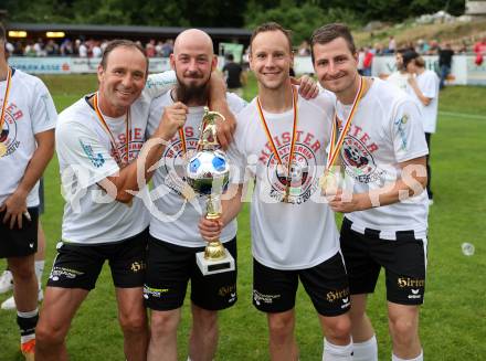 Fussball 1. Klasse C. Ludmannsdorf gegen Oberglan.. Meisterjubel   (Ludmannsdorf). Ludmannsdorf, am 9.6.2024.
Foto: Kuess
www.qspictures.net
---
pressefotos, pressefotografie, kuess, qs, qspictures, sport, bild, bilder, bilddatenbank