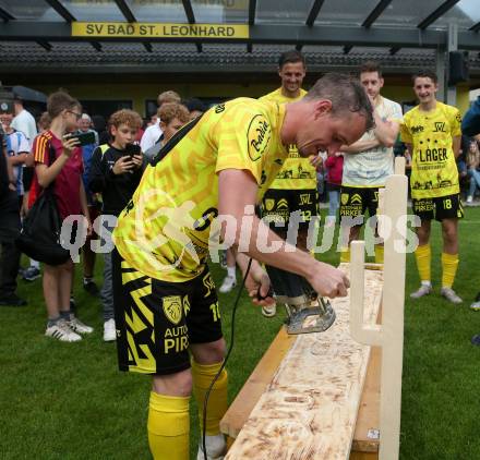 Fussball 1. Klasse D. Bad St. Leonhard gegen Eitweg .  Patrick Schlacher  (Bad St. Leonhard),   St. Bad St. Leonhard, am 8.6.2024.
Foto: Kuess
www.qspictures.net
---
pressefotos, pressefotografie, kuess, qs, qspictures, sport, bild, bilder, bilddatenbank