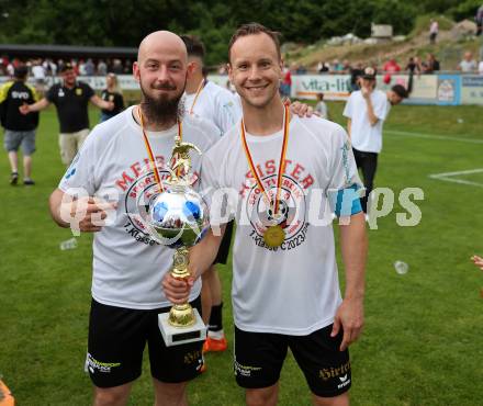 Fussball 1. Klasse C. Ludmannsdorf gegen Oberglan.. Meisterjubel   (Ludmannsdorf). Ludmannsdorf, am 9.6.2024.
Foto: Kuess
www.qspictures.net
---
pressefotos, pressefotografie, kuess, qs, qspictures, sport, bild, bilder, bilddatenbank