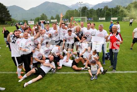 Fussball 1. Klasse C. Ludmannsdorf gegen Oberglan.. Meisterjubel   (Ludmannsdorf). Ludmannsdorf, am 9.6.2024.
Foto: Kuess
www.qspictures.net
---
pressefotos, pressefotografie, kuess, qs, qspictures, sport, bild, bilder, bilddatenbank