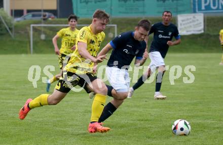 Fussball 1. Klasse D. Bad St. Leonhard gegen Eitweg . Andreas Steinkellner  (Bad St. Leonhard),   Elias Harald Sarny (Eitweg ). St. Bad St. Leonhard, am 8.6.2024.
Foto: Kuess
www.qspictures.net
---
pressefotos, pressefotografie, kuess, qs, qspictures, sport, bild, bilder, bilddatenbank