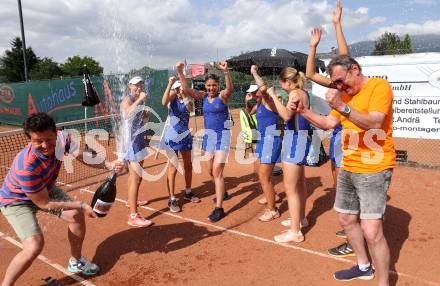 Tennis. Bundesliga Frauen. St. Andrae. Jubel. St. Andrae im Lavanttal am 22.6.2024.
Foto: Kuess
---
pressefotos, pressefotografie, kuess, qs, qspictures, sport, bild, bilder, bilddatenbank