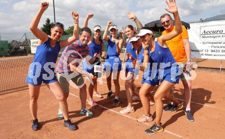 Tennis. Bundesliga Frauen. St. Andrae. Jubel. St. Andrae im Lavanttal am 22.6.2024.
Foto: Kuess
---
pressefotos, pressefotografie, kuess, qs, qspictures, sport, bild, bilder, bilddatenbank