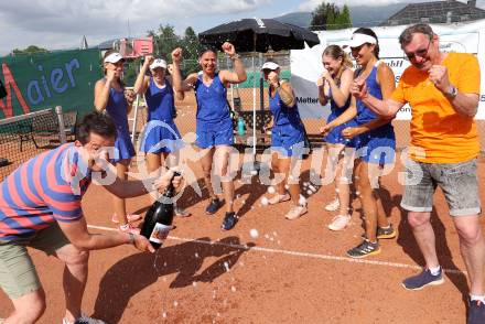 Tennis. Bundesliga Frauen. St. Andrae. Jubel. St. Andrae im Lavanttal am 22.6.2024.
Foto: Kuess
---
pressefotos, pressefotografie, kuess, qs, qspictures, sport, bild, bilder, bilddatenbank