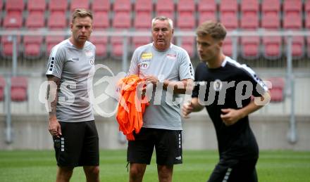 Fussball Bundesliga. Training SK Austria Klagenfurt. Trainer Peter Pacult, Co-Trainer Martin Lassnig,. Klagenfurt, am 24.6.2024.
Foto: Kuess
www.qspictures.net
---
pressefotos, pressefotografie, kuess, qs, qspictures, sport, bild, bilder, bilddatenbank