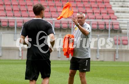 Fussball Bundesliga. Training SK Austria Klagenfurt. Trainer Peter Pacult. Klagenfurt, am 24.6.2024.
Foto: Kuess
www.qspictures.net
---
pressefotos, pressefotografie, kuess, qs, qspictures, sport, bild, bilder, bilddatenbank