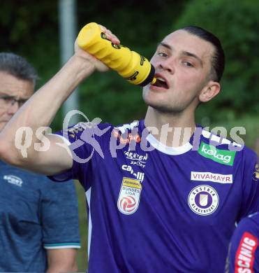 Fussball Testspiel. SK Austria Klagenfurt gegen Treibach. Niklas Szerencsi   (Klagenfurt).  Gurnitz, am 28.6.2024.
Foto: Kuess
www.qspictures.net
---
pressefotos, pressefotografie, kuess, qs, qspictures, sport, bild, bilder, bilddatenbank