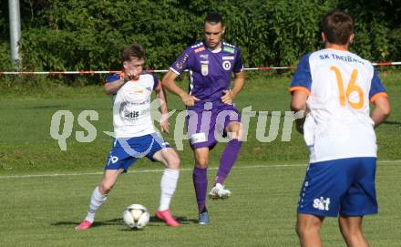 Fussball Testspiel. SK Austria Klagenfurt gegen Treibach.  Niklas Szerencsi  (Klagenfurt).  Gurnitz, am 28.6.2024.
Foto: Kuess
www.qspictures.net
---
pressefotos, pressefotografie, kuess, qs, qspictures, sport, bild, bilder, bilddatenbank