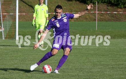 Fussball Testspiel. SK Austria Klagenfurt gegen Treibach.  Niklas Szerencsi  (Klagenfurt).  Gurnitz, am 28.6.2024.
Foto: Kuess
www.qspictures.net
---
pressefotos, pressefotografie, kuess, qs, qspictures, sport, bild, bilder, bilddatenbank