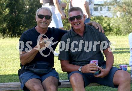 Fussball Testspiel. SK Austria Klagenfurt gegen Treibach.  Hans Groess, Alexander Philipp..  Gurnitz, am 28.6.2024.
Foto: Kuess
www.qspictures.net
---
pressefotos, pressefotografie, kuess, qs, qspictures, sport, bild, bilder, bilddatenbank