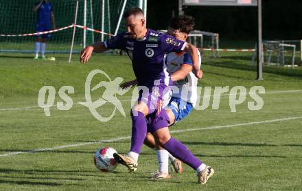 Fussball Testspiel. SK Austria Klagenfurt gegen Treibach. Christopher Wernitznig  (Klagenfurt).  Gurnitz, am 28.6.2024.
Foto: Kuess
www.qspictures.net
---
pressefotos, pressefotografie, kuess, qs, qspictures, sport, bild, bilder, bilddatenbank