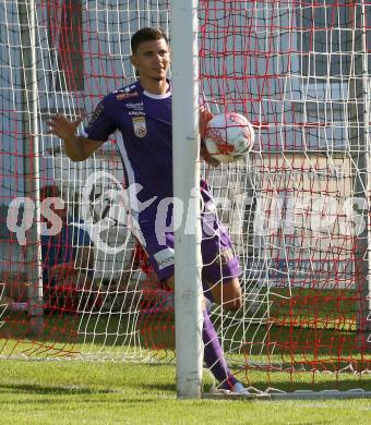 Fussball Testspiel. SK Austria Klagenfurt gegen Treibach.  David Toshevski (Klagenfurt).  Gurnitz, am 28.6.2024.
Foto: Kuess
www.qspictures.net
---
pressefotos, pressefotografie, kuess, qs, qspictures, sport, bild, bilder, bilddatenbank