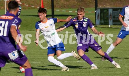 Fussball Testspiel. SK Austria Klagenfurt gegen Treibach.  Jonas Kuehn (Klagenfurt).  Gurnitz, am 28.6.2024.
Foto: Kuess
www.qspictures.net
---
pressefotos, pressefotografie, kuess, qs, qspictures, sport, bild, bilder, bilddatenbank