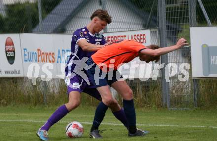 Fussball Testspiel. SC Hermagor gegen SK Austria Klagenfurt.  Jannik Robatsch (Klagenfurt). Hermagor, am 3.7.2024.
Foto: Kuess
www.qspictures.net
---
pressefotos, pressefotografie, kuess, qs, qspictures, sport, bild, bilder, bilddatenbank