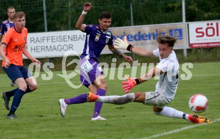 Fussball Testspiel. SC Hermagor gegen SK Austria Klagenfurt. David Toshevski (Klagenfurt). Hermagor, am 3.7.2024.
Foto: Kuess
www.qspictures.net
---
pressefotos, pressefotografie, kuess, qs, qspictures, sport, bild, bilder, bilddatenbank