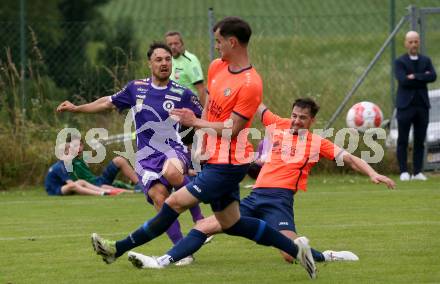 Fussball Testspiel. SC Hermagor gegen SK Austria Klagenfurt. Simon Straudi (Klagenfurt). Hermagor, am 3.7.2024.
Foto: Kuess
www.qspictures.net
---
pressefotos, pressefotografie, kuess, qs, qspictures, sport, bild, bilder, bilddatenbank