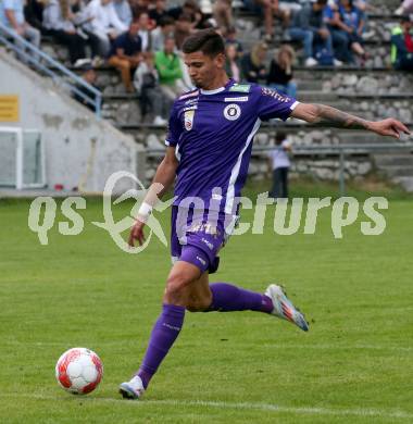 Fussball Testspiel. SC Hermagor gegen SK Austria Klagenfurt. David Toshevski (Klagenfurt). Hermagor, am 3.7.2024.
Foto: Kuess
www.qspictures.net
---
pressefotos, pressefotografie, kuess, qs, qspictures, sport, bild, bilder, bilddatenbank