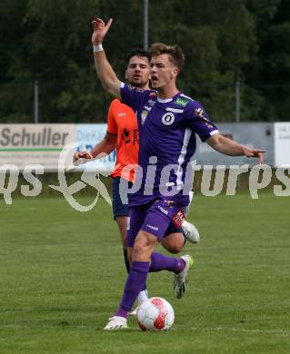 Fussball Testspiel. SC Hermagor gegen SK Austria Klagenfurt.  Laurenz Dehl (Klagenfurt). Hermagor, am 3.7.2024.
Foto: Kuess
www.qspictures.net
---
pressefotos, pressefotografie, kuess, qs, qspictures, sport, bild, bilder, bilddatenbank