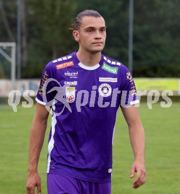 Fussball Testspiel. SC Hermagor gegen SK Austria Klagenfurt. Niklas Szerencsi  (Klagenfurt). Hermagor, am 3.7.2024.
Foto: Kuess
www.qspictures.net
---
pressefotos, pressefotografie, kuess, qs, qspictures, sport, bild, bilder, bilddatenbank