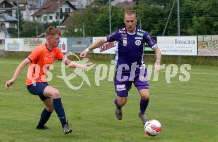 Fussball Testspiel. SC Hermagor gegen SK Austria Klagenfurt.  Florian Jaritz (Klagenfurt). Hermagor, am 3.7.2024.
Foto: Kuess
www.qspictures.net
---
pressefotos, pressefotografie, kuess, qs, qspictures, sport, bild, bilder, bilddatenbank