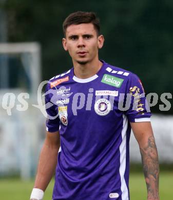 Fussball Testspiel. SC Hermagor gegen SK Austria Klagenfurt. David Toshevski (Klagenfurt). Hermagor, am 3.7.2024.
Foto: Kuess
www.qspictures.net
---
pressefotos, pressefotografie, kuess, qs, qspictures, sport, bild, bilder, bilddatenbank