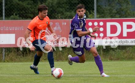 Fussball Testspiel. SC Hermagor gegen SK Austria Klagenfurt. David Toshevski (Klagenfurt). Hermagor, am 3.7.2024.
Foto: Kuess
www.qspictures.net
---
pressefotos, pressefotografie, kuess, qs, qspictures, sport, bild, bilder, bilddatenbank