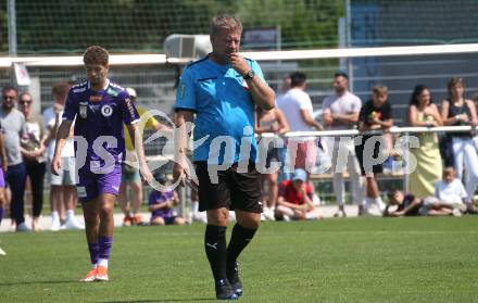 Fussball. Bundesliga. Tag der offenen Tuer. SK Austria Klagenfurt. Schiedsrichter Dietmar Jaritz. Klagenfurt, am 7.6.2024.
Foto: Kuess
---
pressefotos, pressefotografie, kuess, qs, qspictures, sport, bild, bilder, bilddatenbank