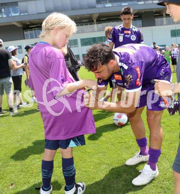 Fussball Bundesliga. Tag der offenen Tuer. SK Austria Klagenfurt. Simon Straudi . Klagenfurt, am 6.7.2024.
Foto: Kuess
www.qspictures.net
---
pressefotos, pressefotografie, kuess, qs, qspictures, sport, bild, bilder, bilddatenbank