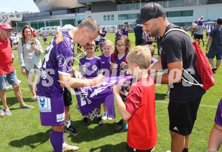 Fussball Bundesliga. Tag der offenen Tuer. SK Austria Klagenfurt.  Christopher Wernitznig. Klagenfurt, am 6.7.2024.
Foto: Kuess
www.qspictures.net
---
pressefotos, pressefotografie, kuess, qs, qspictures, sport, bild, bilder, bilddatenbank