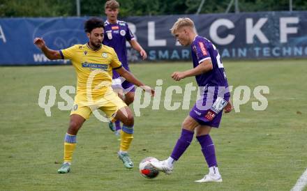 Fussball Testspiel. SK Austria Klagenfurt gegen NK Koper.  Jonas Kuehn (Klagenfurt). Welzenegg, am 13.7.2024.
Foto: Kuess
www.qspictures.net
---
pressefotos, pressefotografie, kuess, qs, qspictures, sport, bild, bilder, bilddatenbank