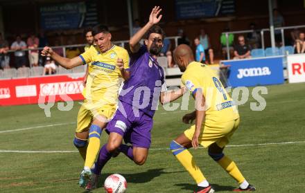 Fussball Testspiel. SK Austria Klagenfurt gegen NK Koper.  Thorsten Mahrer (Klagenfurt). Welzenegg, am 13.7.2024.
Foto: Kuess
www.qspictures.net
---
pressefotos, pressefotografie, kuess, qs, qspictures, sport, bild, bilder, bilddatenbank