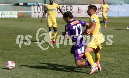 Fussball Testspiel. SK Austria Klagenfurt gegen NK Koper. Ben Bobzien  (Klagenfurt). Welzenegg, am 13.7.2024.
Foto: Kuess
www.qspictures.net
---
pressefotos, pressefotografie, kuess, qs, qspictures, sport, bild, bilder, bilddatenbank