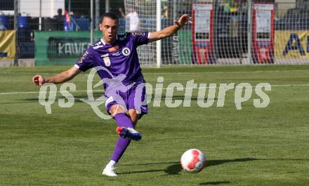 Fussball Testspiel. SK Austria Klagenfurt gegen NK Koper.   Niklas Szerencsi (Klagenfurt). Welzenegg, am 13.7.2024.
Foto: Kuess
www.qspictures.net
---
pressefotos, pressefotografie, kuess, qs, qspictures, sport, bild, bilder, bilddatenbank