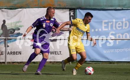 Fussball Testspiel. SK Austria Klagenfurt gegen NK Koper. Florian Jaritz  (Klagenfurt). Welzenegg, am 13.7.2024.
Foto: Kuess
www.qspictures.net
---
pressefotos, pressefotografie, kuess, qs, qspictures, sport, bild, bilder, bilddatenbank