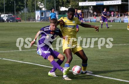 Fussball Testspiel. SK Austria Klagenfurt gegen NK Koper.  Laurenz Dehl (Klagenfurt). Welzenegg, am 13.7.2024.
Foto: Kuess
www.qspictures.net
---
pressefotos, pressefotografie, kuess, qs, qspictures, sport, bild, bilder, bilddatenbank