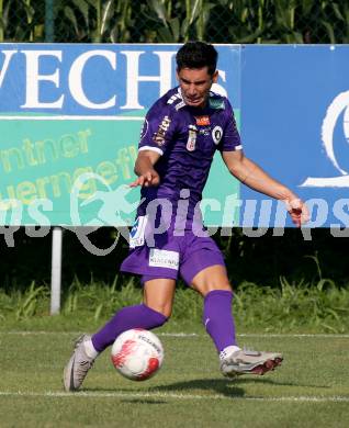 Fussball Testspiel. SK Austria Klagenfurt gegen Leoben. Sebastian Guerra Soto  (Klagenfurt). Glanegg, am 17.7.2024.
Foto: Kuess
www.qspictures.net
---
pressefotos, pressefotografie, kuess, qs, qspictures, sport, bild, bilder, bilddatenbank