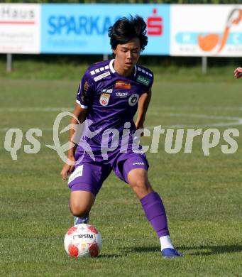 Fussball Testspiel. SK Austria Klagenfurt gegen Leoben.  Min-Young Lee (Klagenfurt). Glanegg, am 17.7.2024.
Foto: Kuess
www.qspictures.net
---
pressefotos, pressefotografie, kuess, qs, qspictures, sport, bild, bilder, bilddatenbank