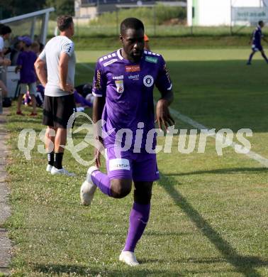 Fussball Testspiel. SK Austria Klagenfurt gegen Leoben. Iba May  (Klagenfurt),  Glanegg, am 17.7.2024.
Foto: Kuess
www.qspictures.net
---
pressefotos, pressefotografie, kuess, qs, qspictures, sport, bild, bilder, bilddatenbank